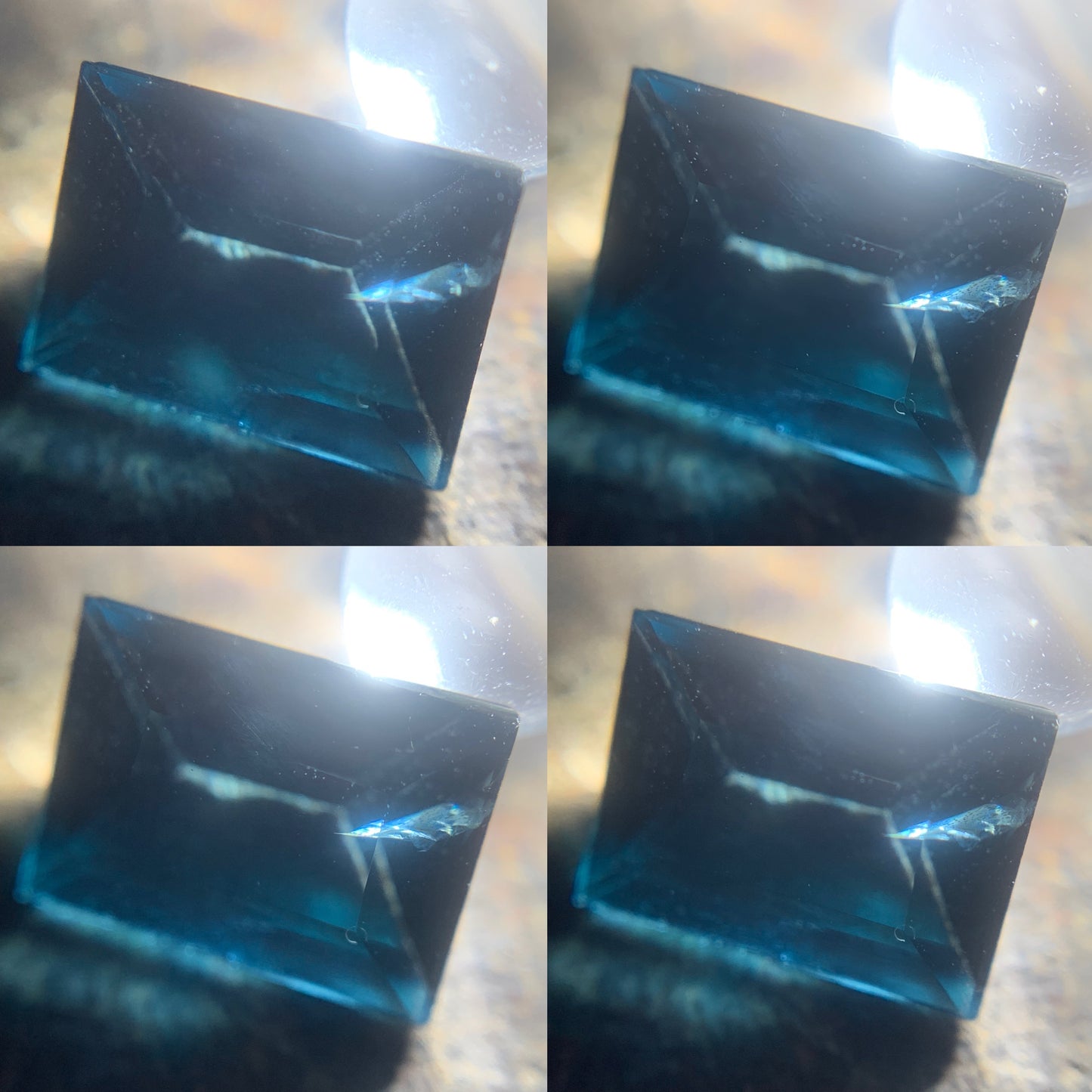 Teal Blue Spinel Baguette 1.08 Ct Loose Gemstone For Contemporary Jewelry 💎✨