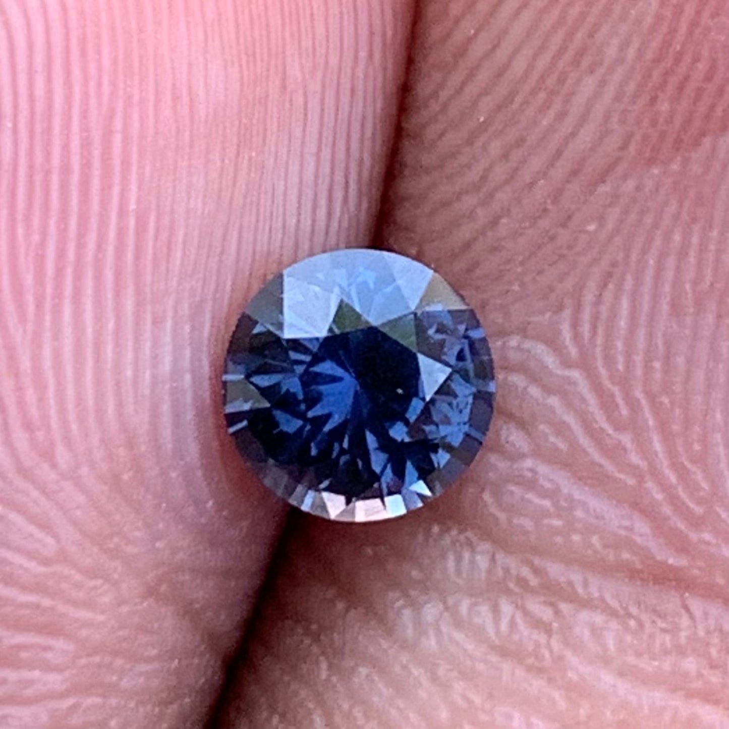 Teal Blue Sapphire 5 mm Round 0.60 Ct Heated Only Natural Loose Gemstone For Jewelry Making 💎✨