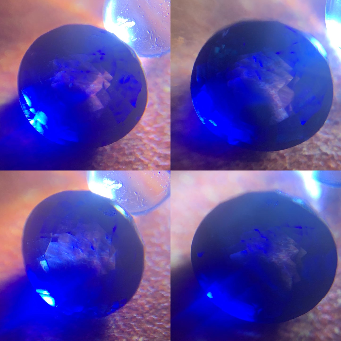 Blue Sapphire 6.5 mm Round Heated Only 1.75 Ct Natural Loose Gemstone for Jewelry Making