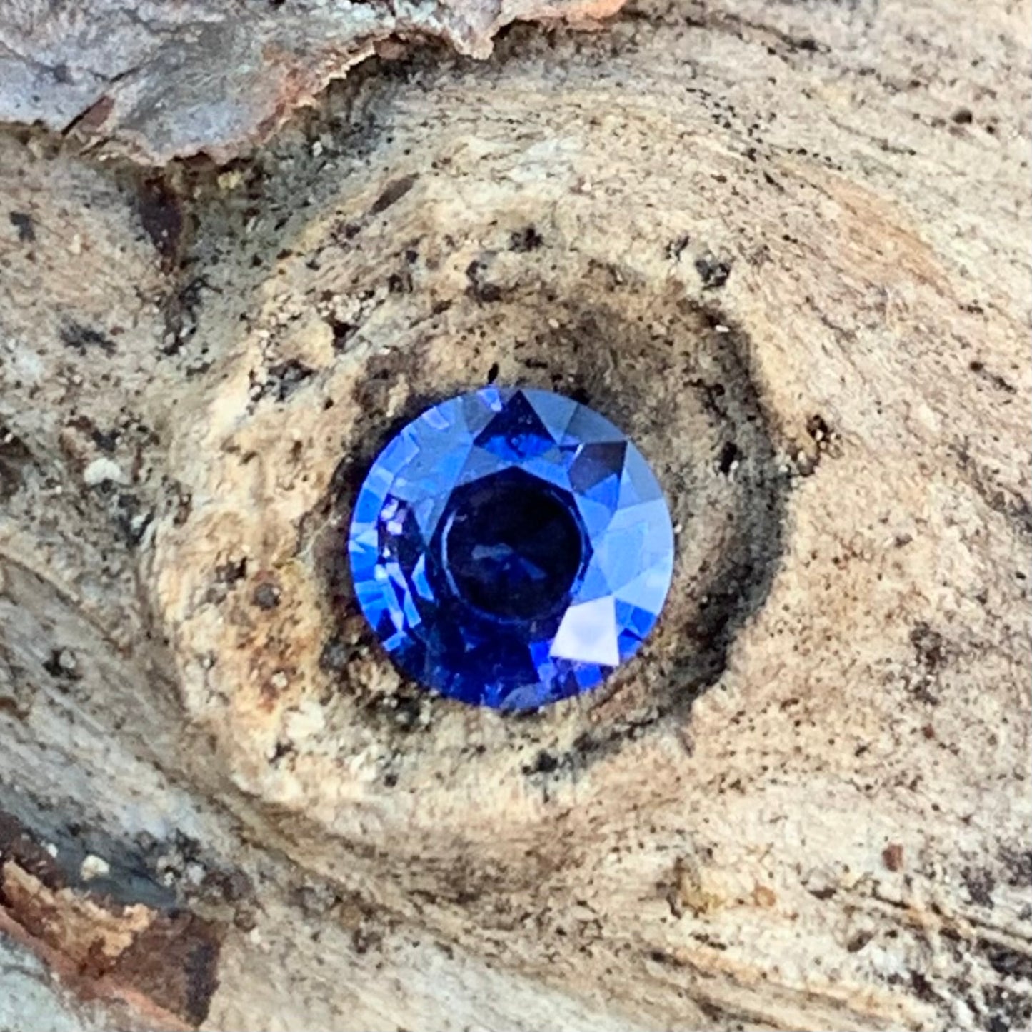 Blue Sapphire 5.2 mm Round 0.59 Ct Heated Only Natural Loose Gemstone For Jewelry Making 💎✨