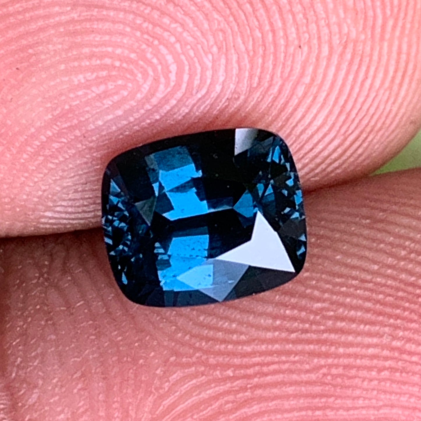 Teal Blue Spinel Rectangular Cushion 2.14 Ct Loose Gemstone For Contemporary Jewelry 💎✨