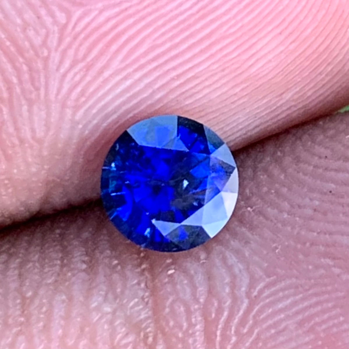 Blue Sapphire 5.1 mm Round 0.65 Ct Heated Only Natural Loose Gemstone For Jewelry Making 💎✨