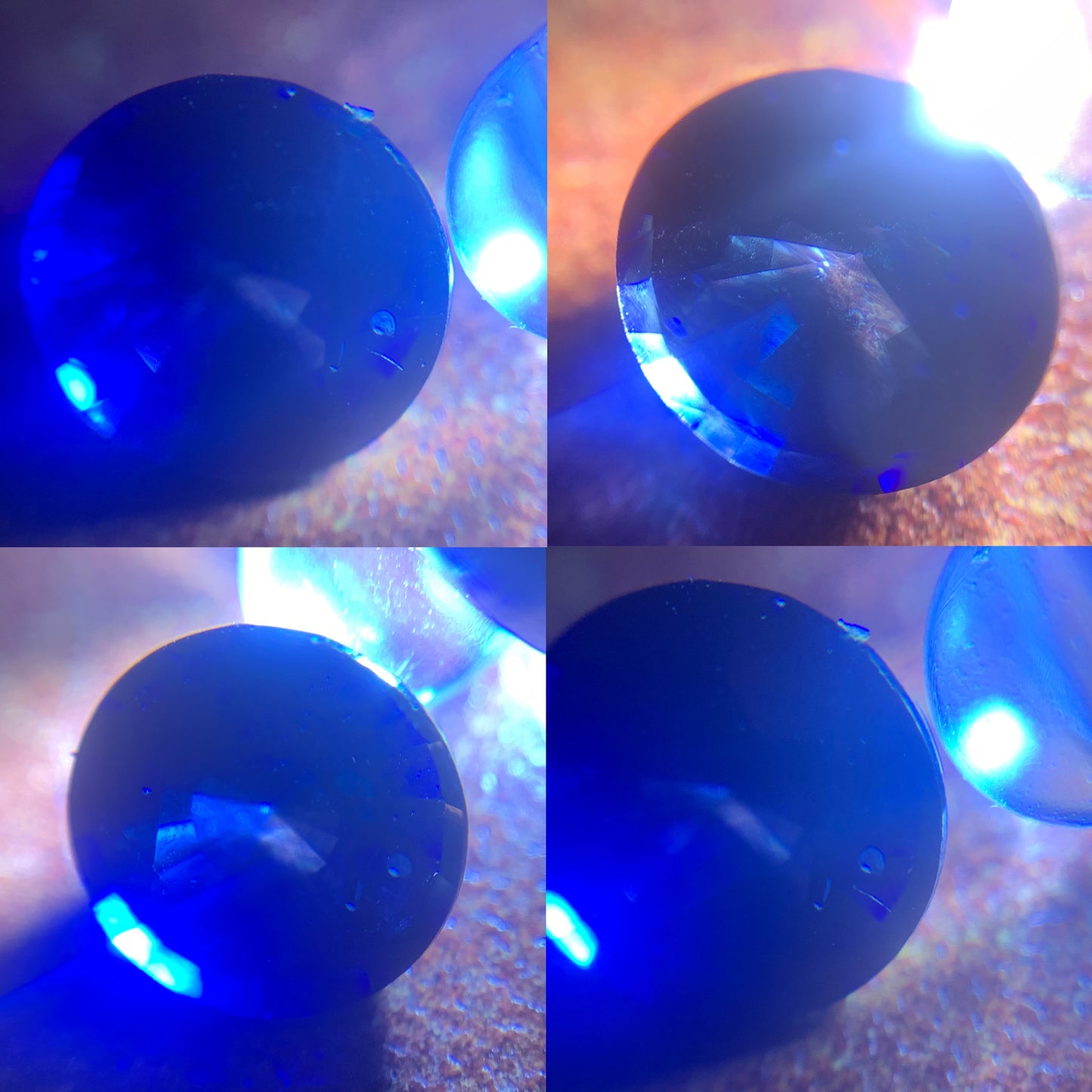 Blue Sapphire 6.5 mm Round Heated Only 1.30 Ct Natural Loose Gemstone for Jewelry Making