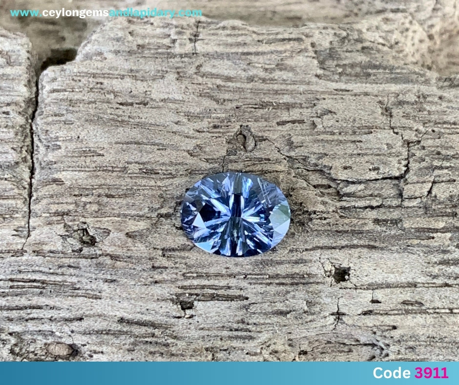 ✨ Purple Spinel - Concave Fantasy Cut Oval, 1 Ct 💎