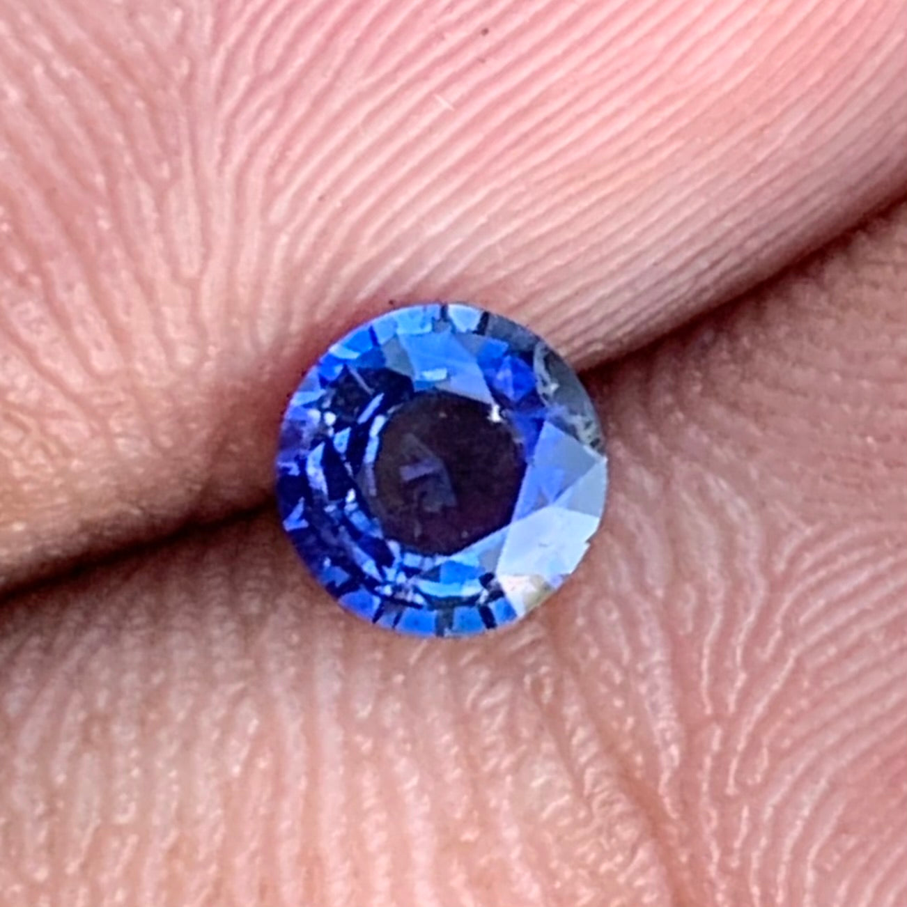 Blue Sapphire 5.2 mm Round 0.59 Ct Heated Only Natural Loose Gemstone For Jewelry Making 💎✨