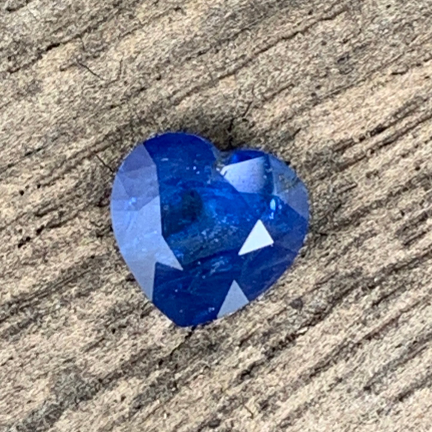 Blue Sapphire Heart 1.11 Ct Natural Loose Gemstone For Jewelry Making 💎✨