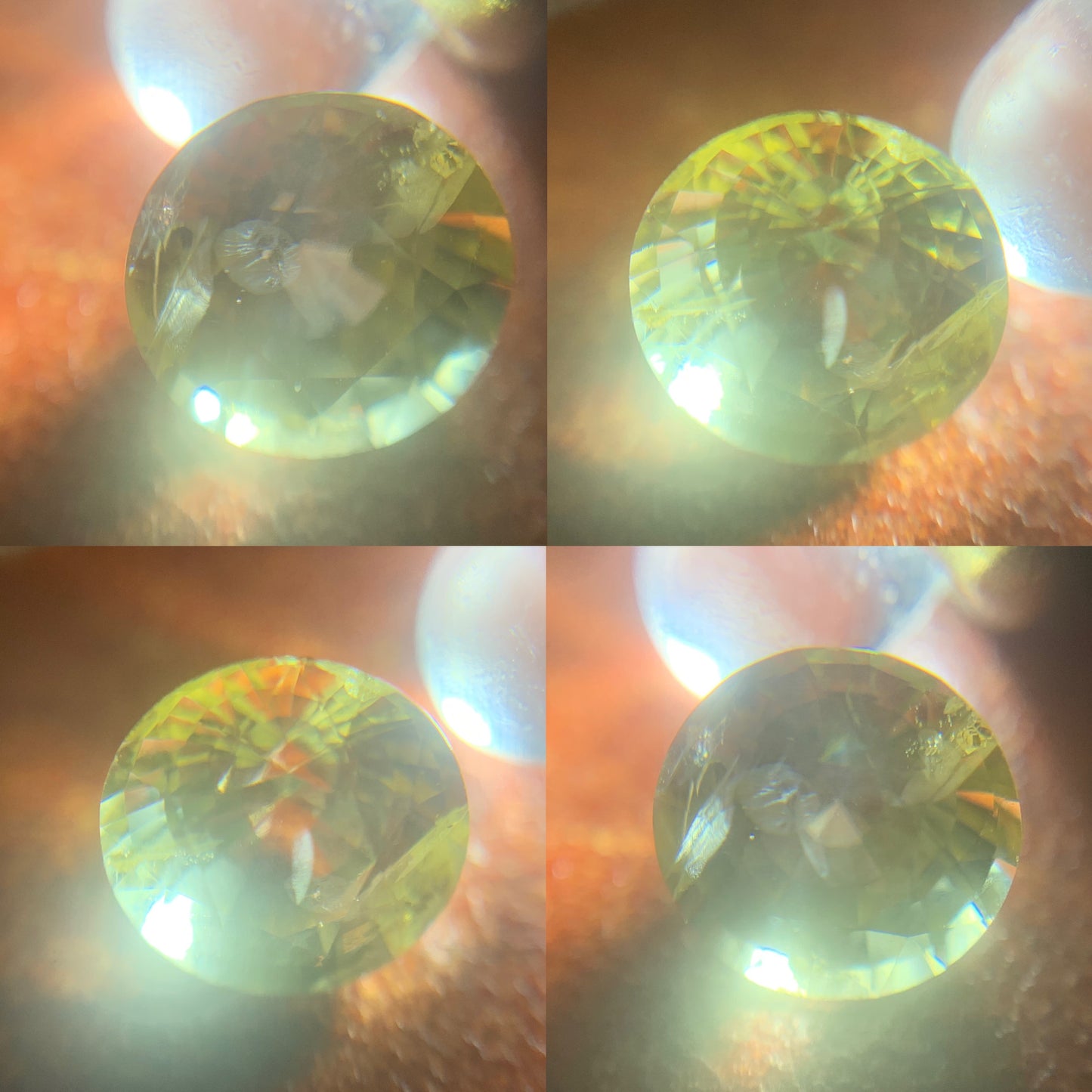 Yellow Sapphire 6.1 mm Round Heated Only 1.25 Ct Natural Loose Gemstone