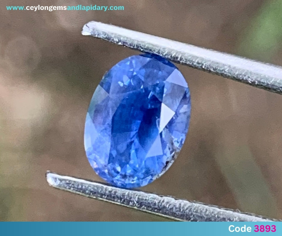 ✨ Blue Sapphire Oval 1.17 Ct Heated Only Natural Loose Gemstone For Jewelry Making 💎