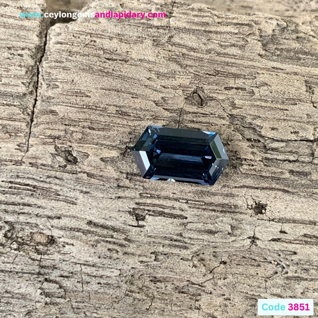 Teal Blue Spinel Elongated Hexagon 1.21 Ct Natural Loose Gemstone from Sri Lanka 💎✨