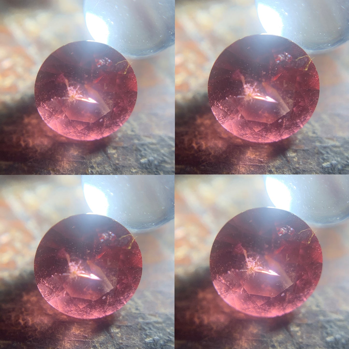 Pink Sapphire Round Cut 4.5 mm / 0.38 Ct Natural Loose Gemstone For Jewelry Making 💎✨