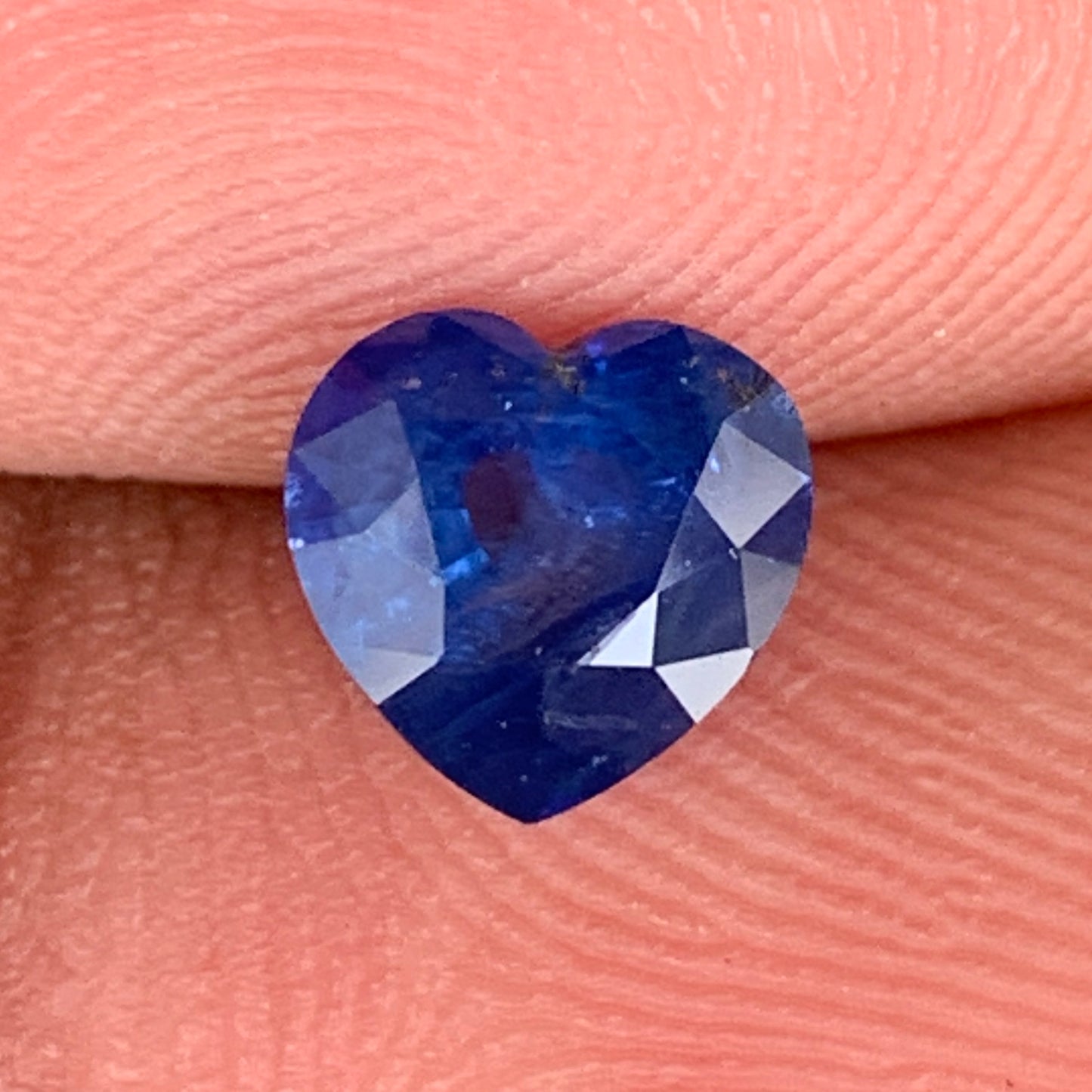 Blue Sapphire Heart 1.11 Ct Natural Loose Gemstone For Jewelry Making 💎✨