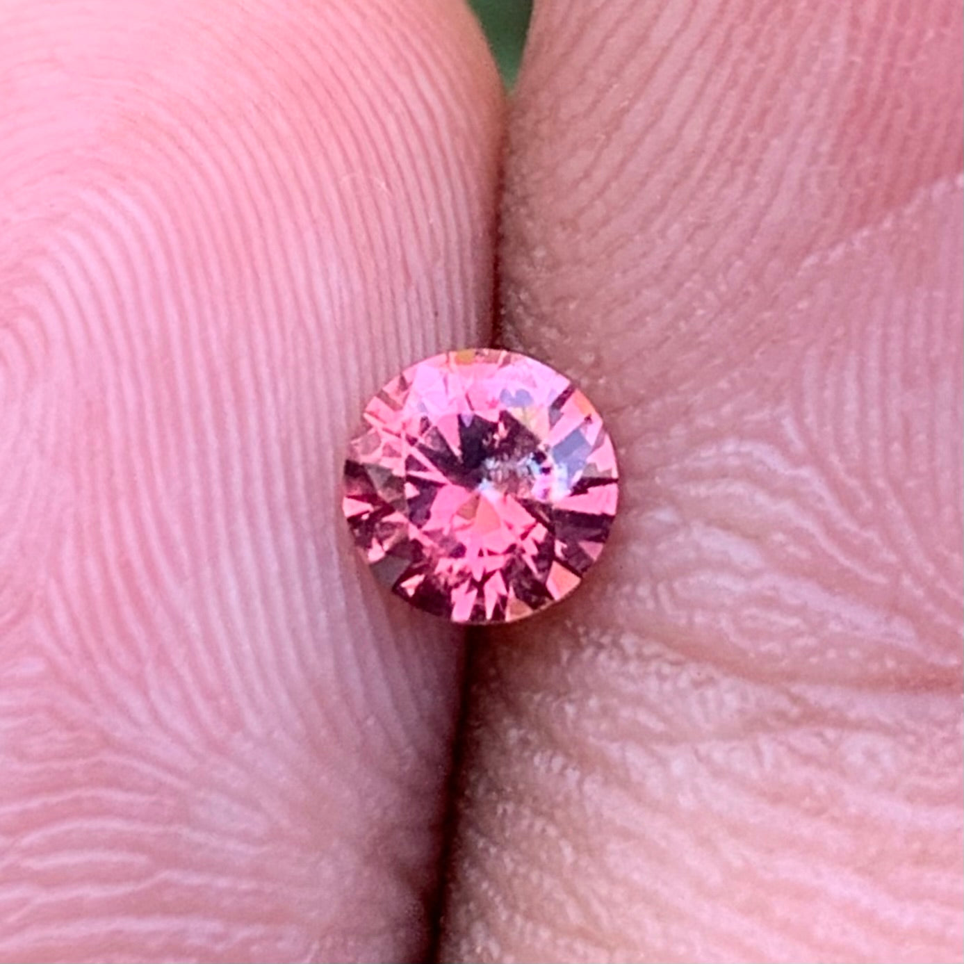 Pink Sapphire Round Cut 4.5 mm / 0.38 Ct Natural Loose Gemstone For Jewelry Making 💎✨