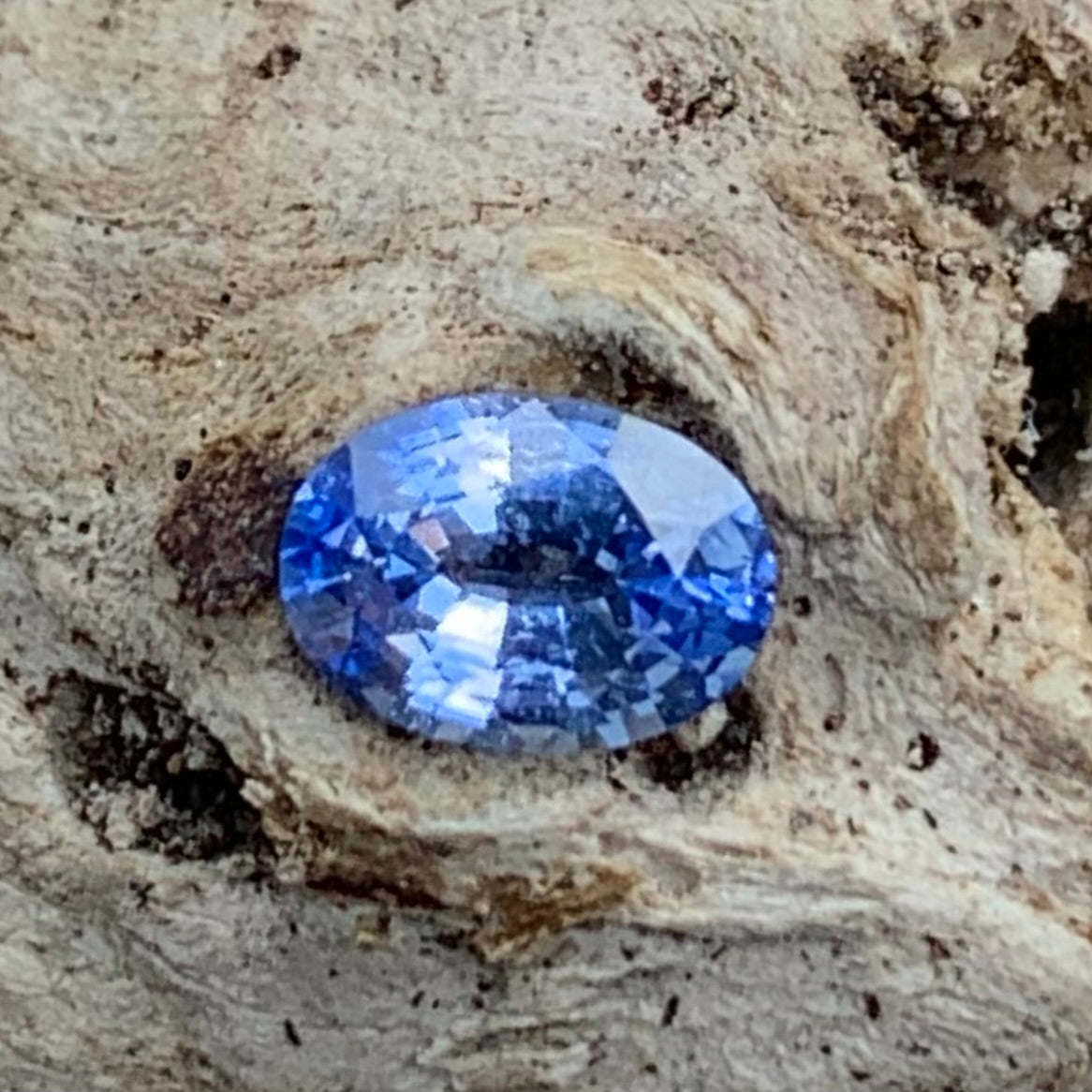 Blue Sapphire Oval 0.44 Ct Natural Loose Gemstone For Jewelry Making 💎✨