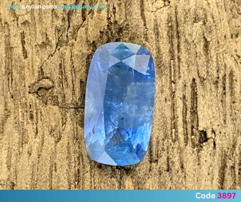 ✨ Blue Sapphire Rectangular Cushion 1.36 Ct Heated Only Natural Loose Gemstone For Jewelry Making 💎