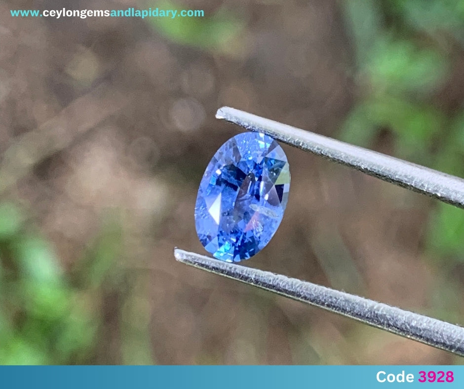 ✨ Blue Sapphire Oval 1.06 Ct Heated Only Natural Loose Gemstone for Jewelry Making 💎
