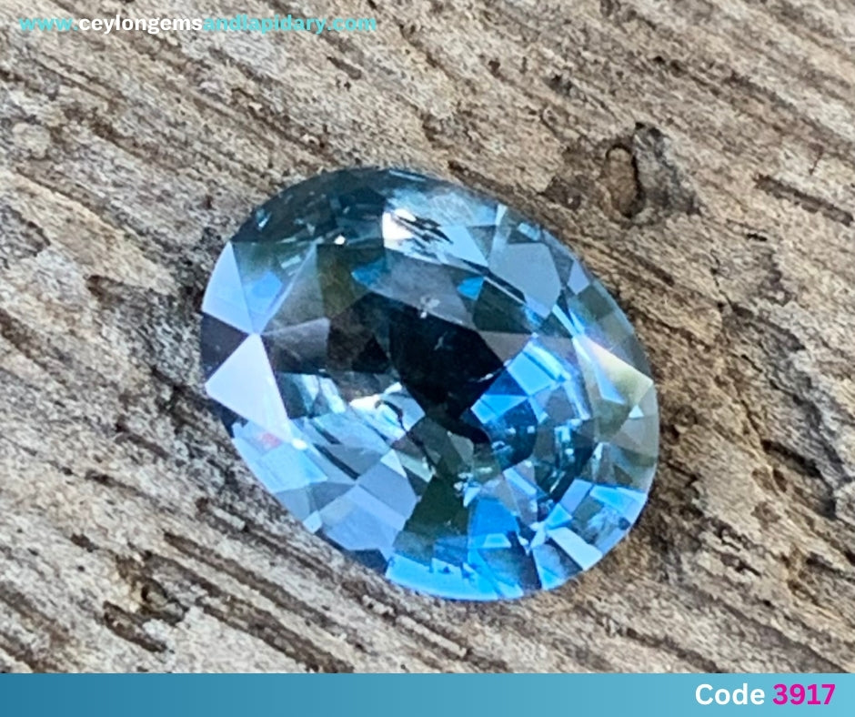 ✨ Teal Blue Spinel Oval 1.89 Ct - Natural Loose Gemstone from Sri Lanka 💎