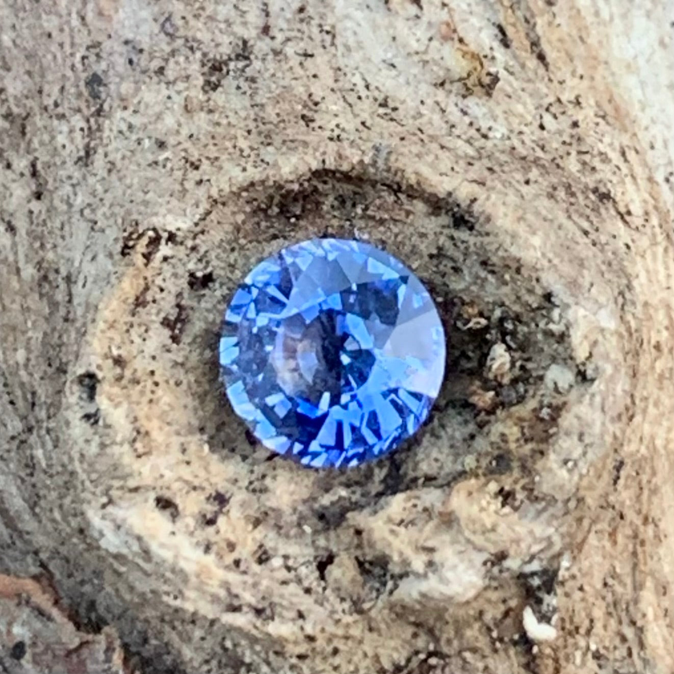 Blue Sapphire 4.8 mm Round 0.58 Ct Heated Only Natural Loose Gemstone For Jewelry Making 💎✨