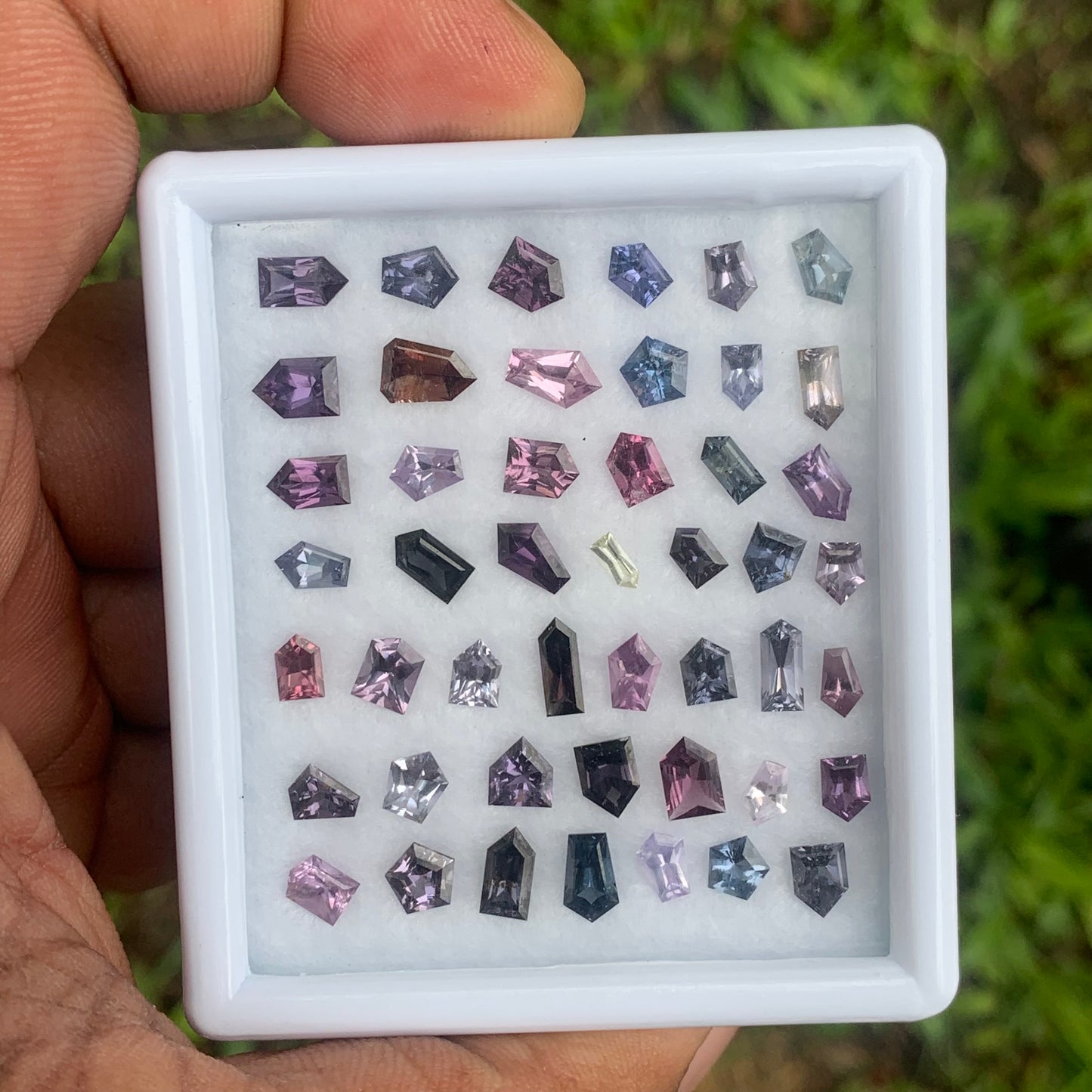Spinel Bullets Multicolor Natural Loose Gemstone Parcel at Wholesale Price 19.52 Ct / 47 Stones