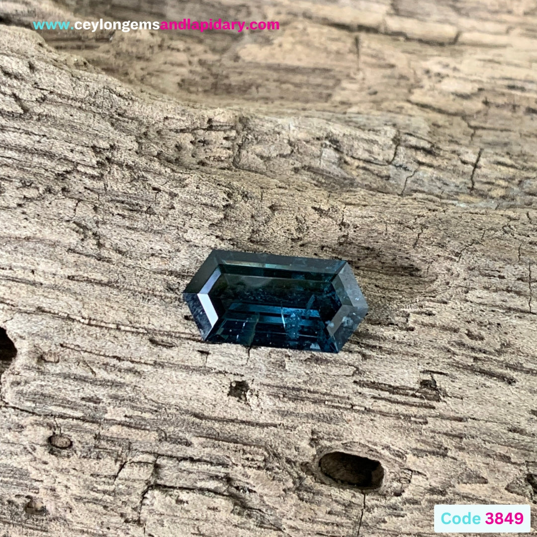 Teal Blue Spinel Elongated Hexagon 1.47 Ct Natural Loose Gemstone from Sri Lanka 💎✨
