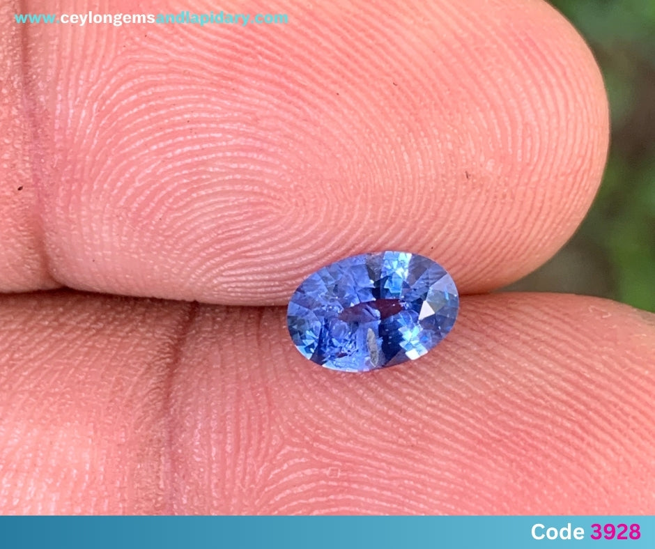 ✨ Blue Sapphire Oval 1.06 Ct Heated Only Natural Loose Gemstone for Jewelry Making 💎
