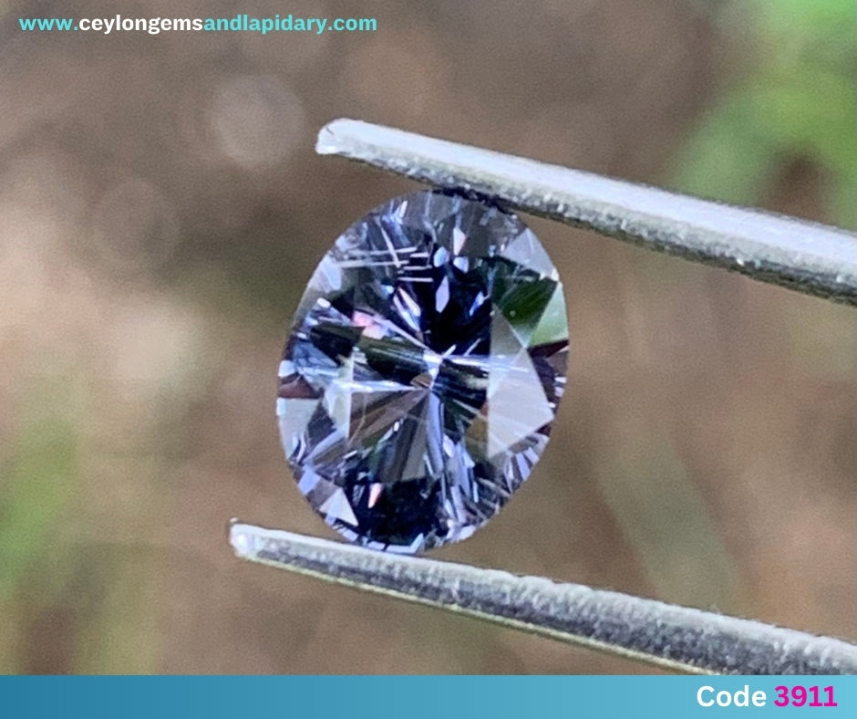 ✨ Purple Spinel - Concave Fantasy Cut Oval, 1 Ct 💎
