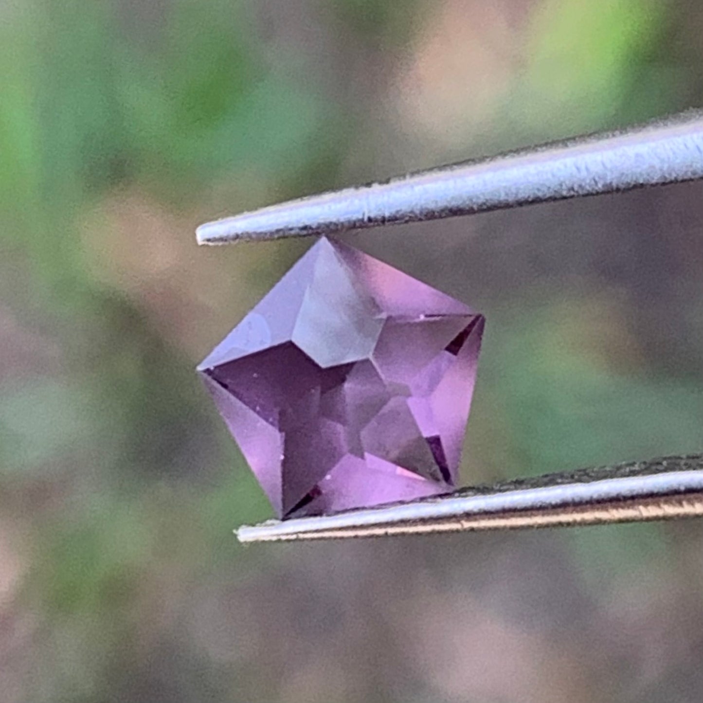 Lavender Spinel Star Cut Pentagon 0.45 Ct Natural Loose Gemstone For Jewelry Making 💎✨