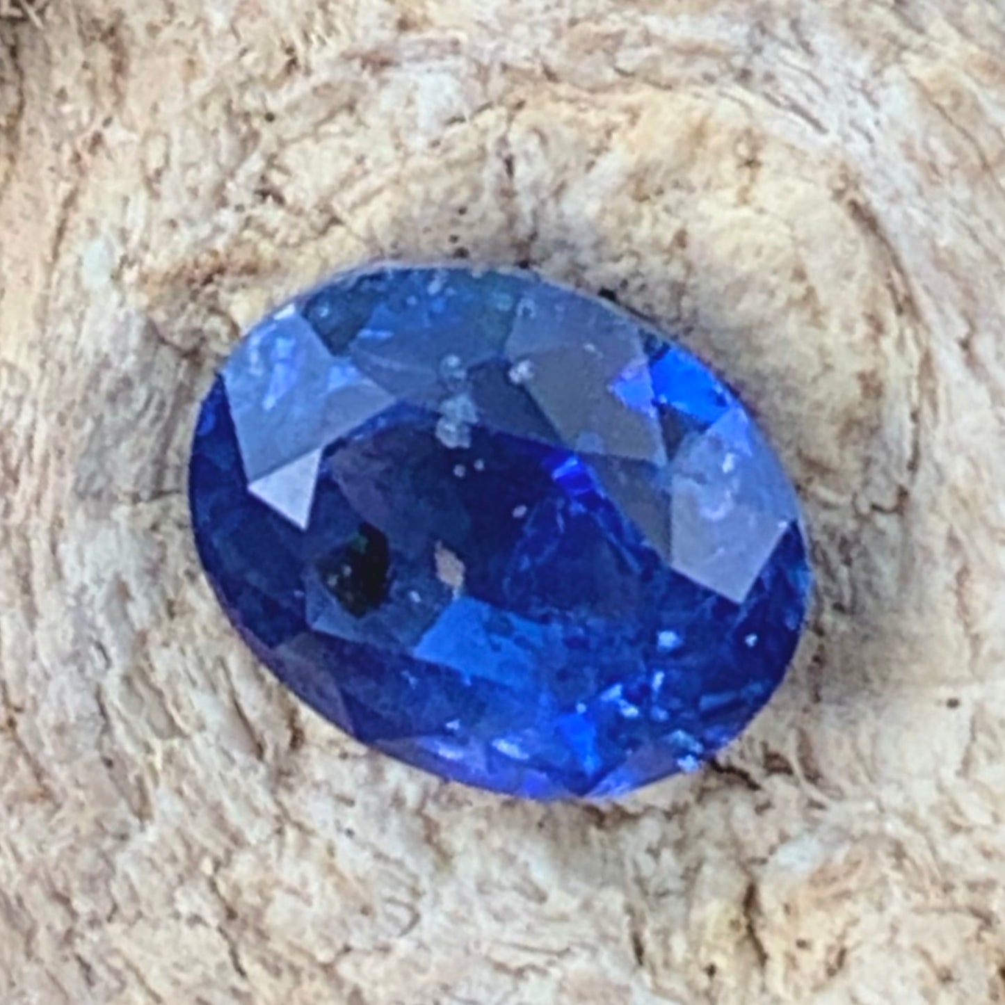 Unheated Blue Sapphire Certified Oval 1.09 Ct Natural Loose Gemstone