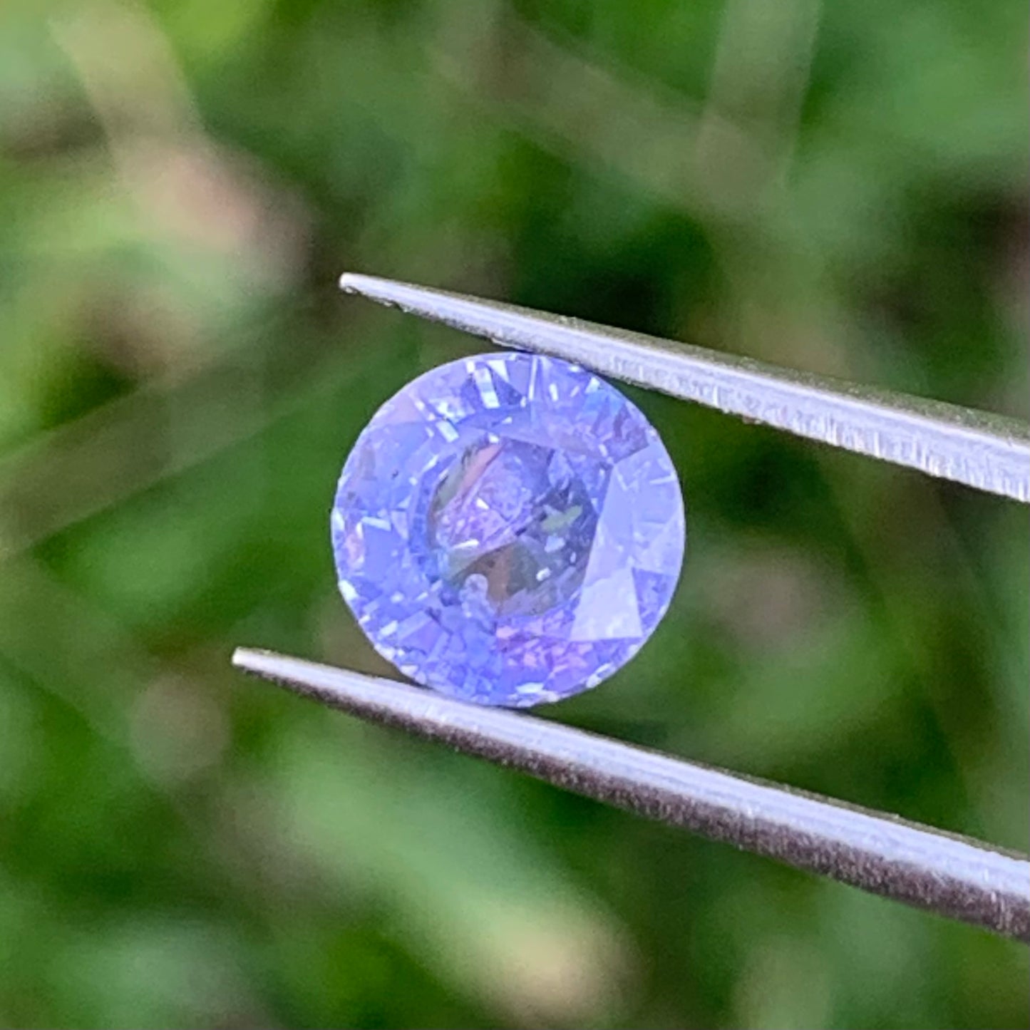 Purple Sapphire Round Cut 1.29 Ct Natural Loose Gemstone For Jewelry Making 💎✨