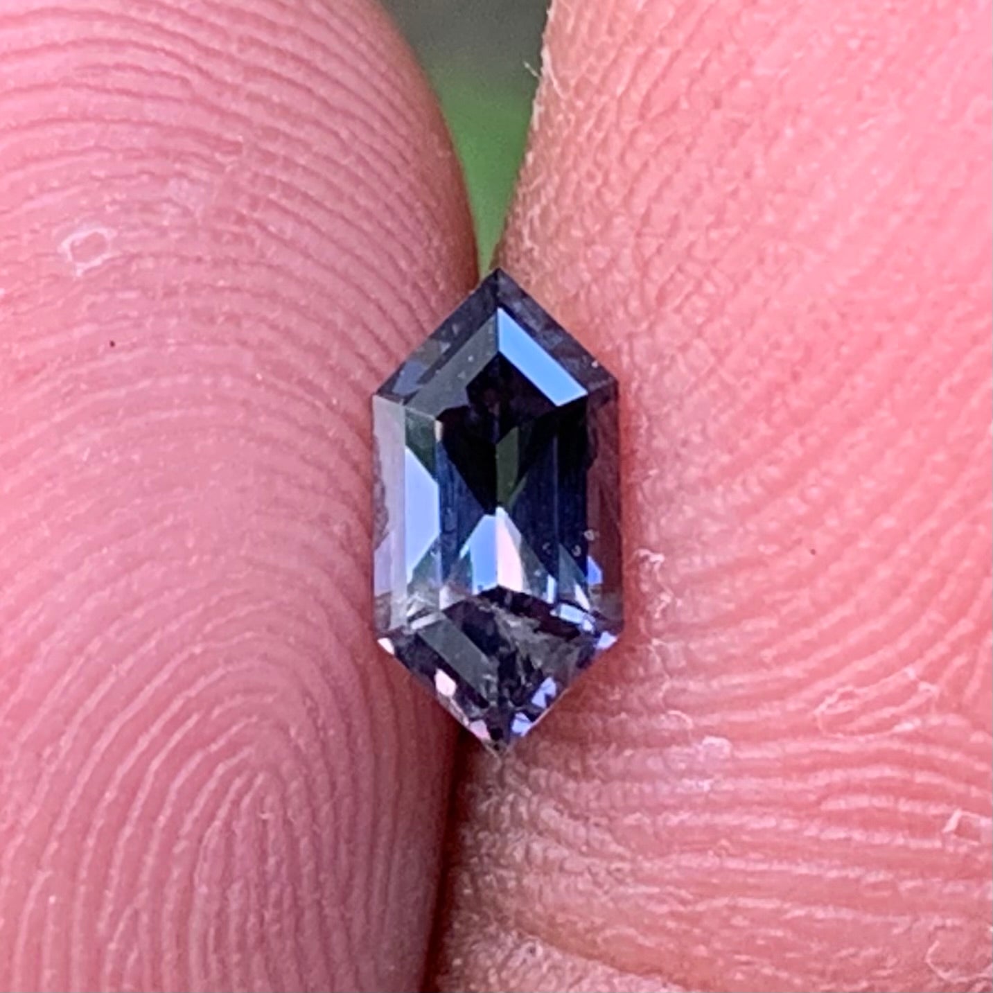 Purple Spinel Elongated Hexagon 0.65 Ct Natural Loose Gemstone For Contemporary Jewelry 💎✨