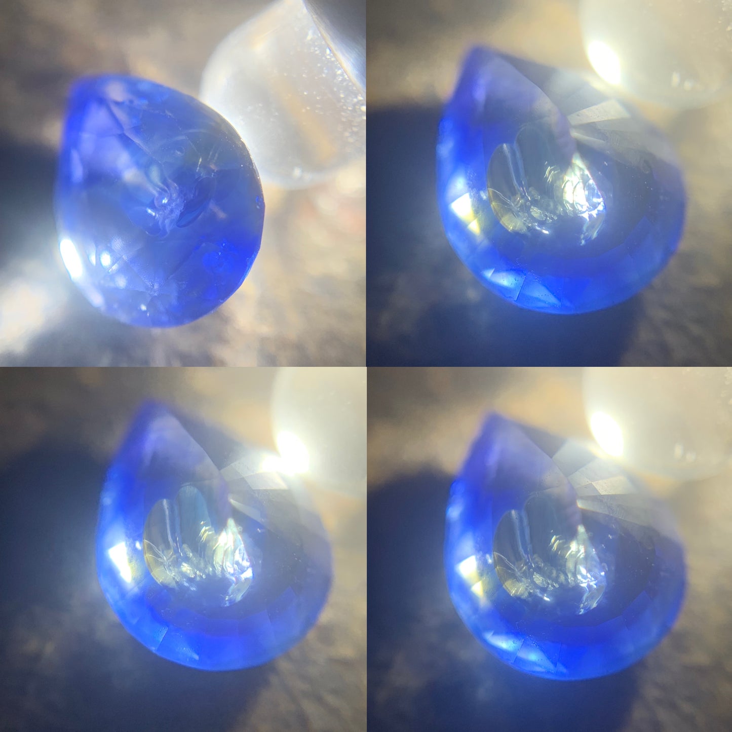 Blue & Yellow Bicolor Sapphire Pear 1.53 Ct Natural Loose Gemstone For Jewelry Making 💎✨