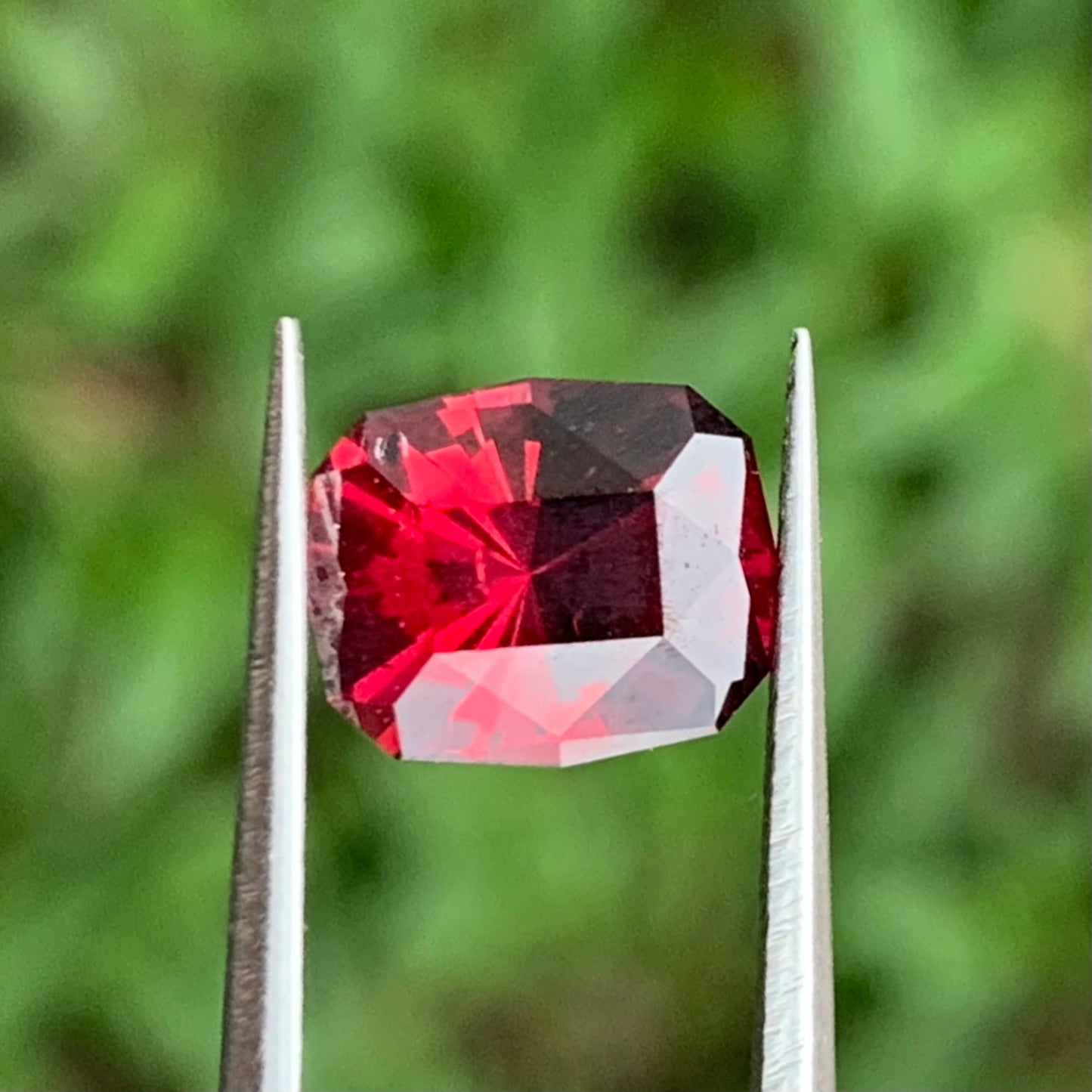 Red Garnet Modified Octagon 1.97 Ct Natural Loose Gemstone For Jewelry Making 💎✨