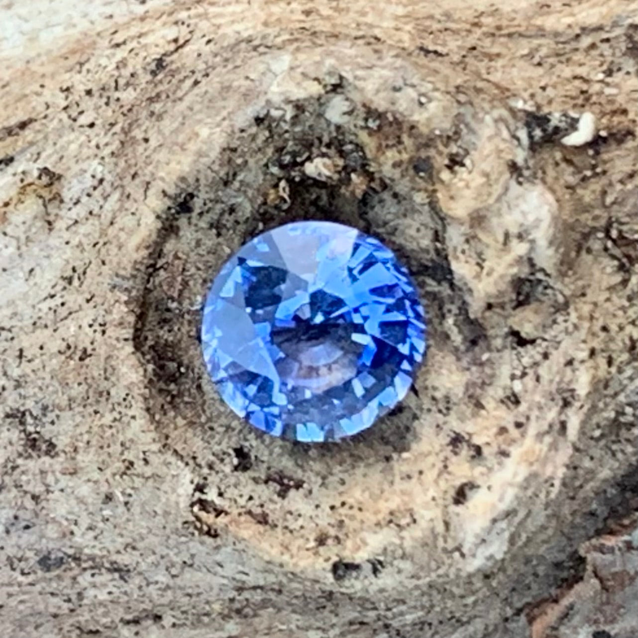 Blue Sapphire 4.8 mm Round 0.58 Ct Heated Only Natural Loose Gemstone For Jewelry Making 💎✨
