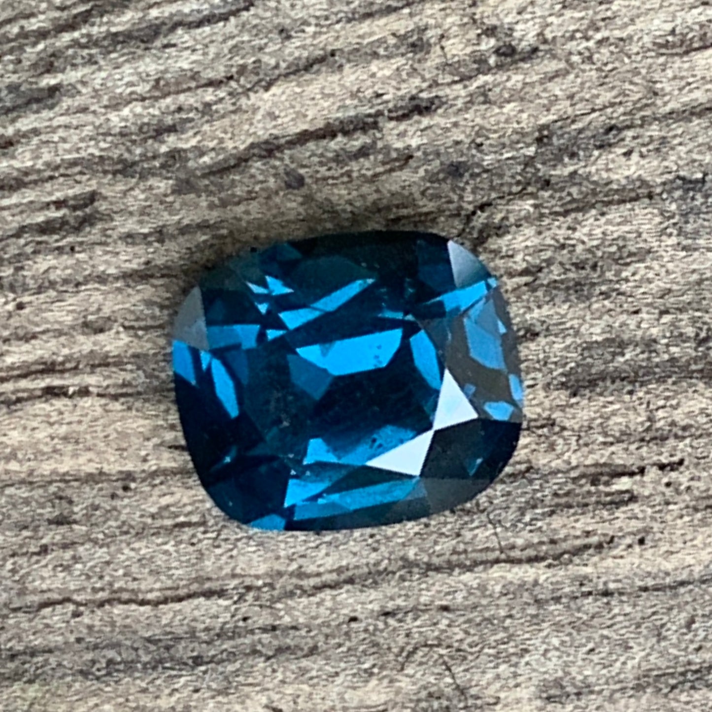 Teal Blue Spinel Rectangular Cushion 1.20 Ct Loose Gemstone For Contemporary Jewelry 💎✨