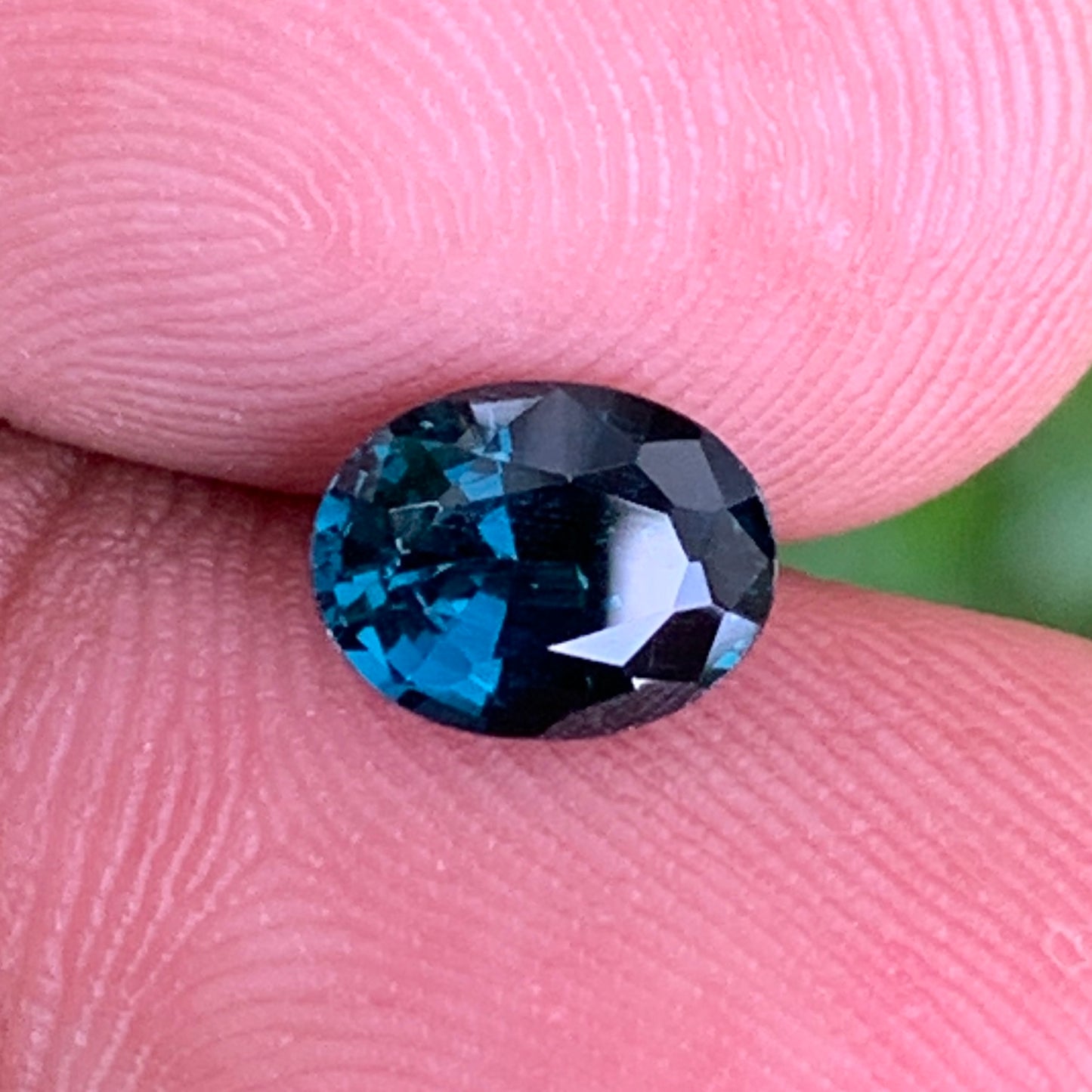 Deep Teal Blue Spinel Oval 1.47 Ct Natural Loose Gemstone For Jewelry Making 💎✨