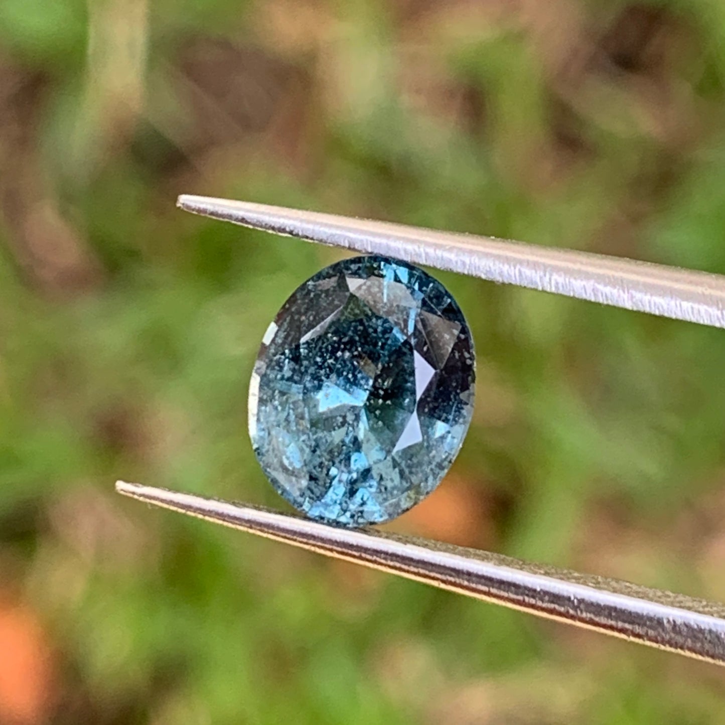 Teal Blue Spinel Oval 1.61 Ct Loose Gemstone For Contemporary Jewelry 💎✨