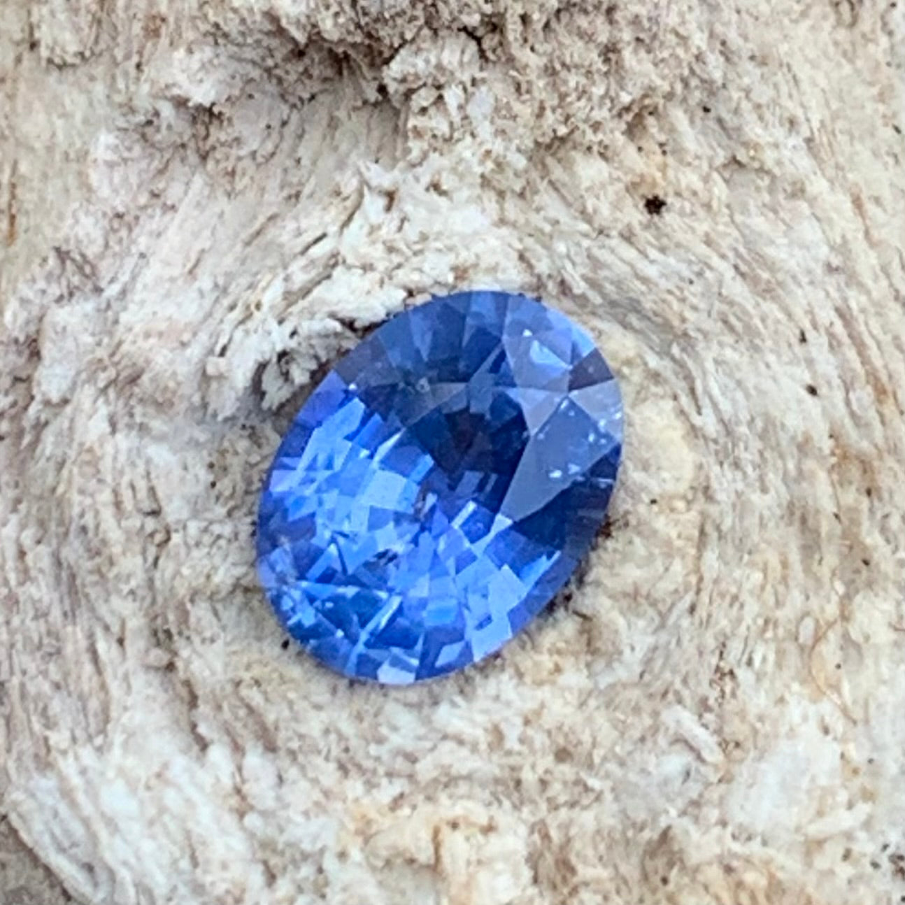 Blue Sapphire Oval 0.83 Ct Natural Loose Gemstone For Jewelry Making 💎✨