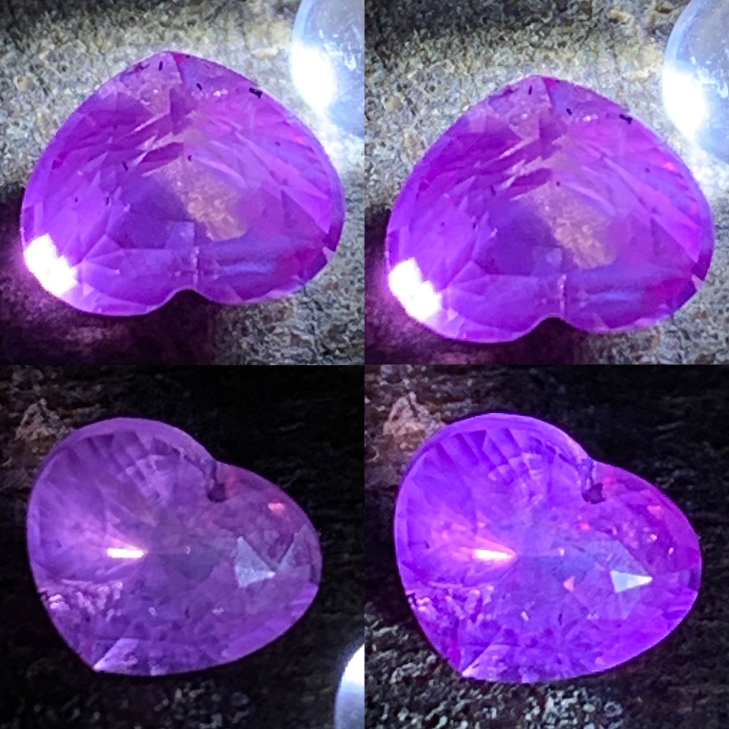 Unheated Pink Sapphire Heart 1.72 Ct Natural Loose Gemstone