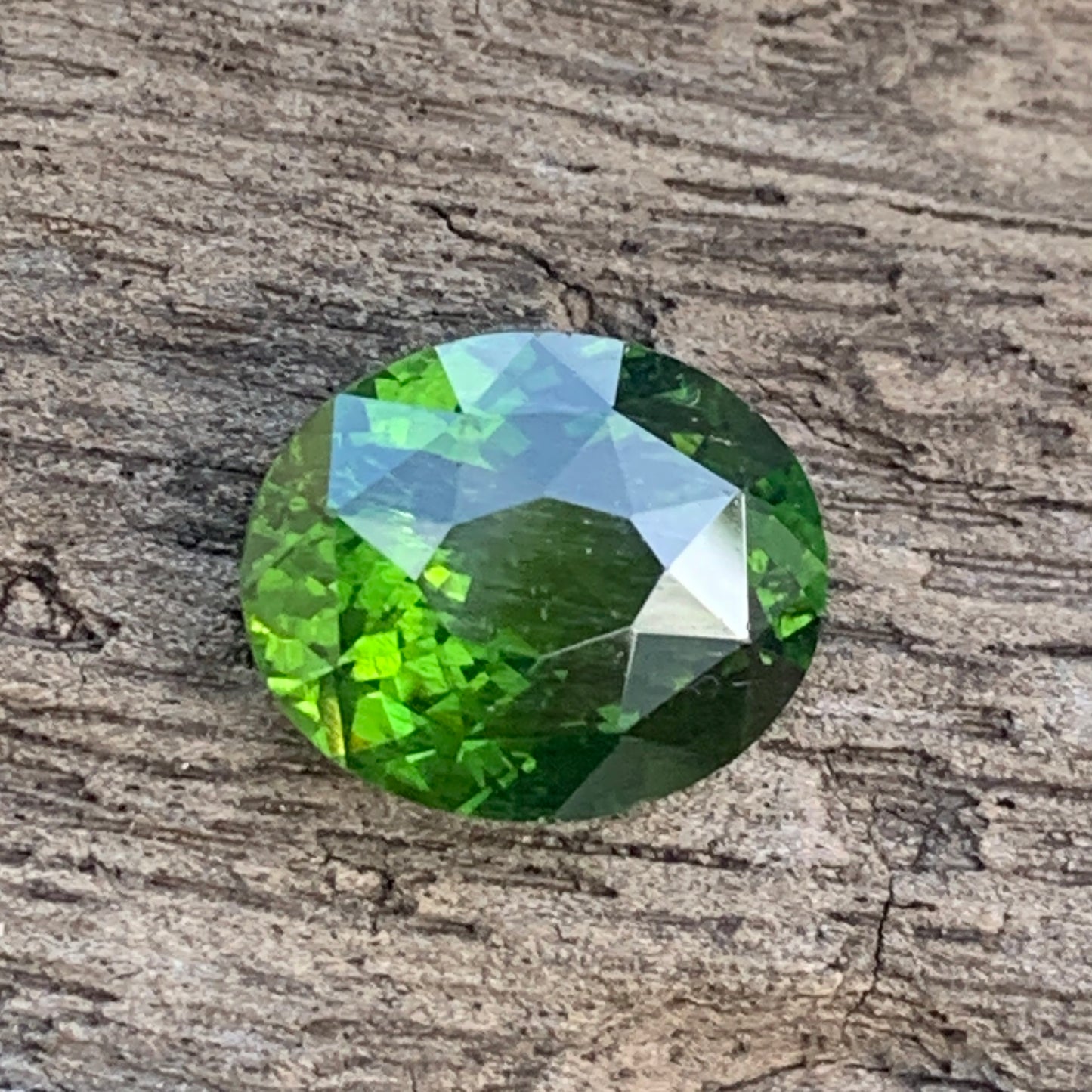 Green Zircon Oval Cut 5 Ct Natural Loose Gemstone For Jewelry Making 💎✨