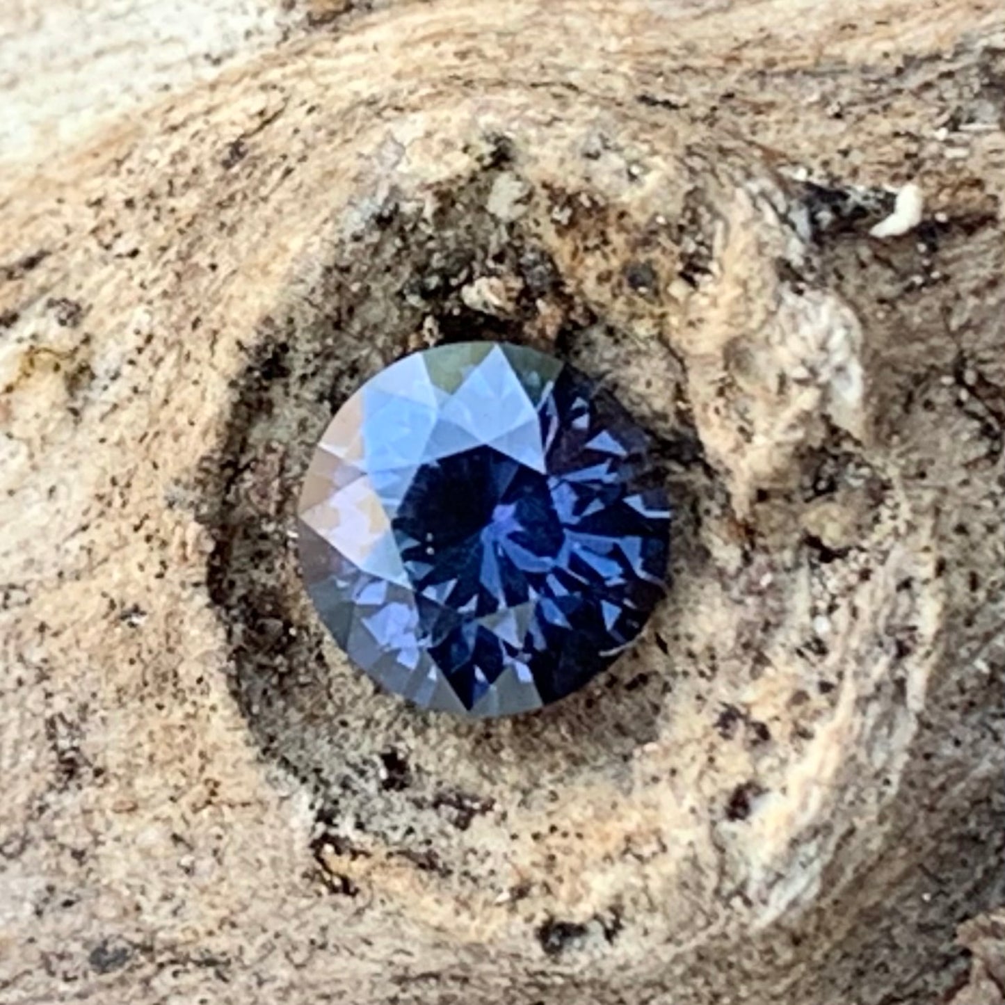 Teal Blue Sapphire 5 mm Round 0.60 Ct Heated Only Natural Loose Gemstone For Jewelry Making 💎✨