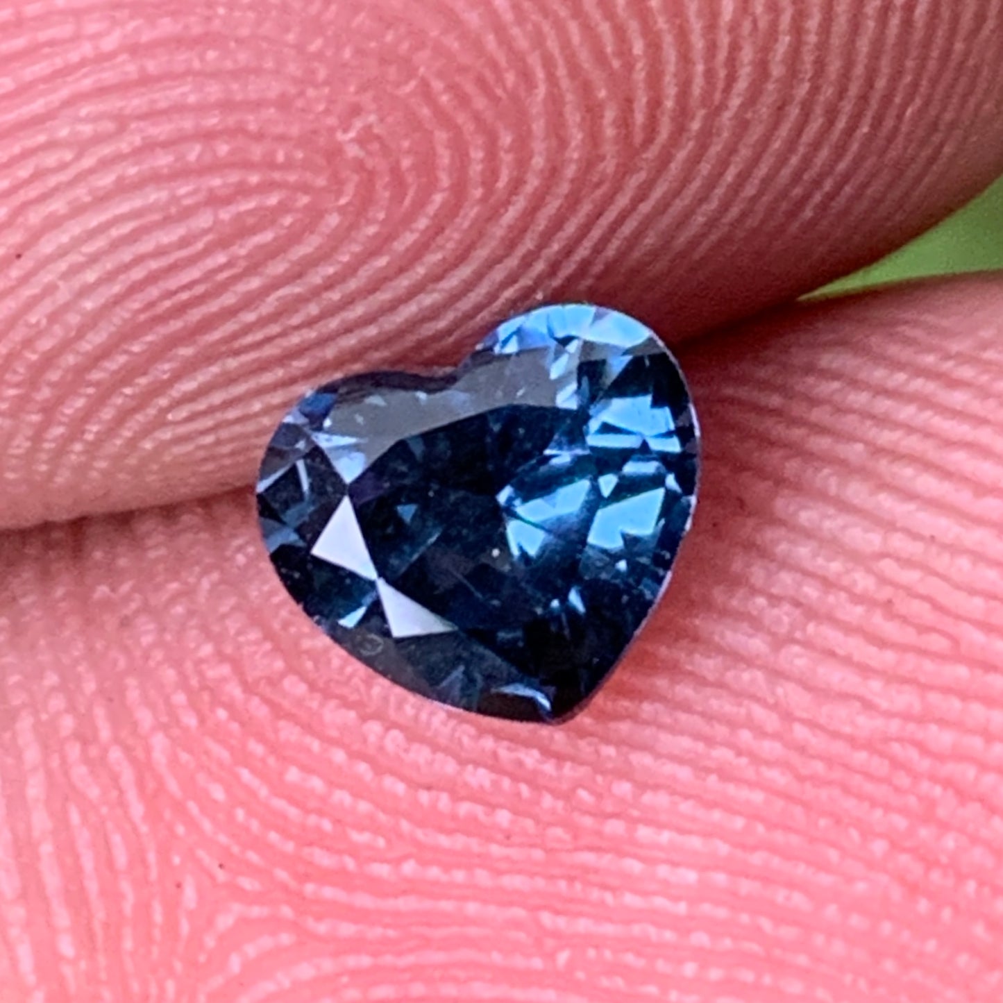 Teal Blue Spinel Heart Cut 1 Ct Natural Loose Gemstone For Jewelry Making 💎✨