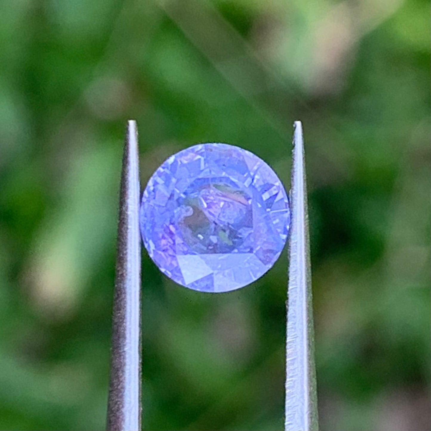 Purple Sapphire Round Cut 1.29 Ct Natural Loose Gemstone For Jewelry Making 💎✨