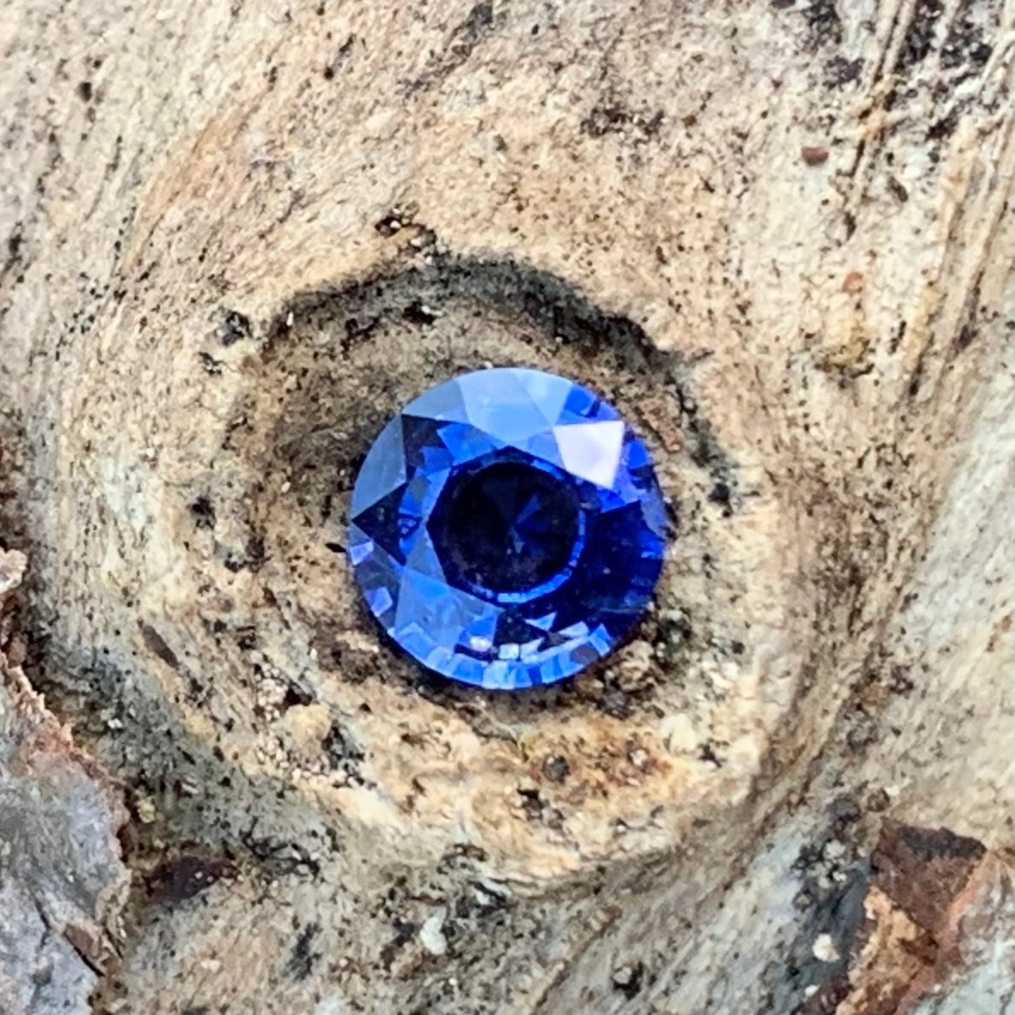 Blue Sapphire 5.2 mm Round 0.59 Ct Heated Only Natural Loose Gemstone For Jewelry Making 💎✨
