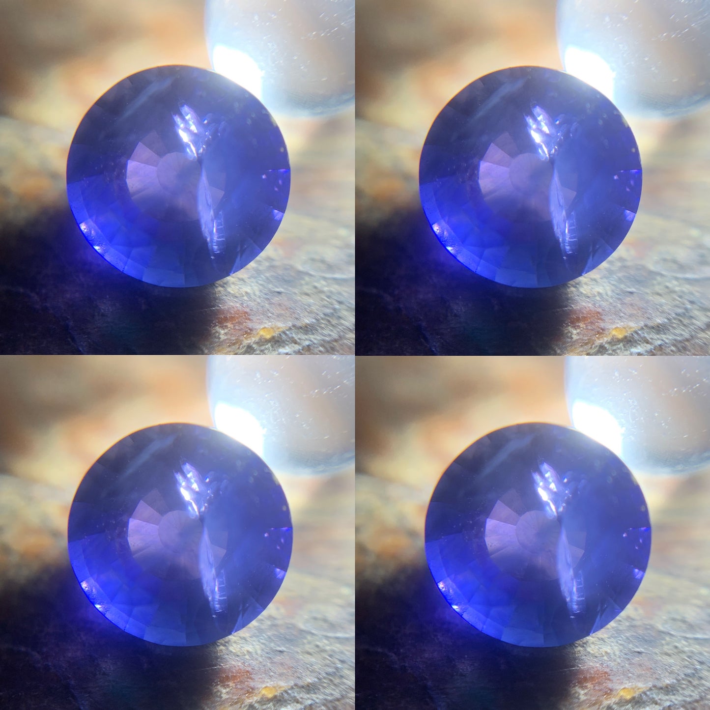 Blue Sapphire 5.1 mm Round 0.70 Ct Heated Only Natural Loose Gemstone For Jewelry Making 💎✨
