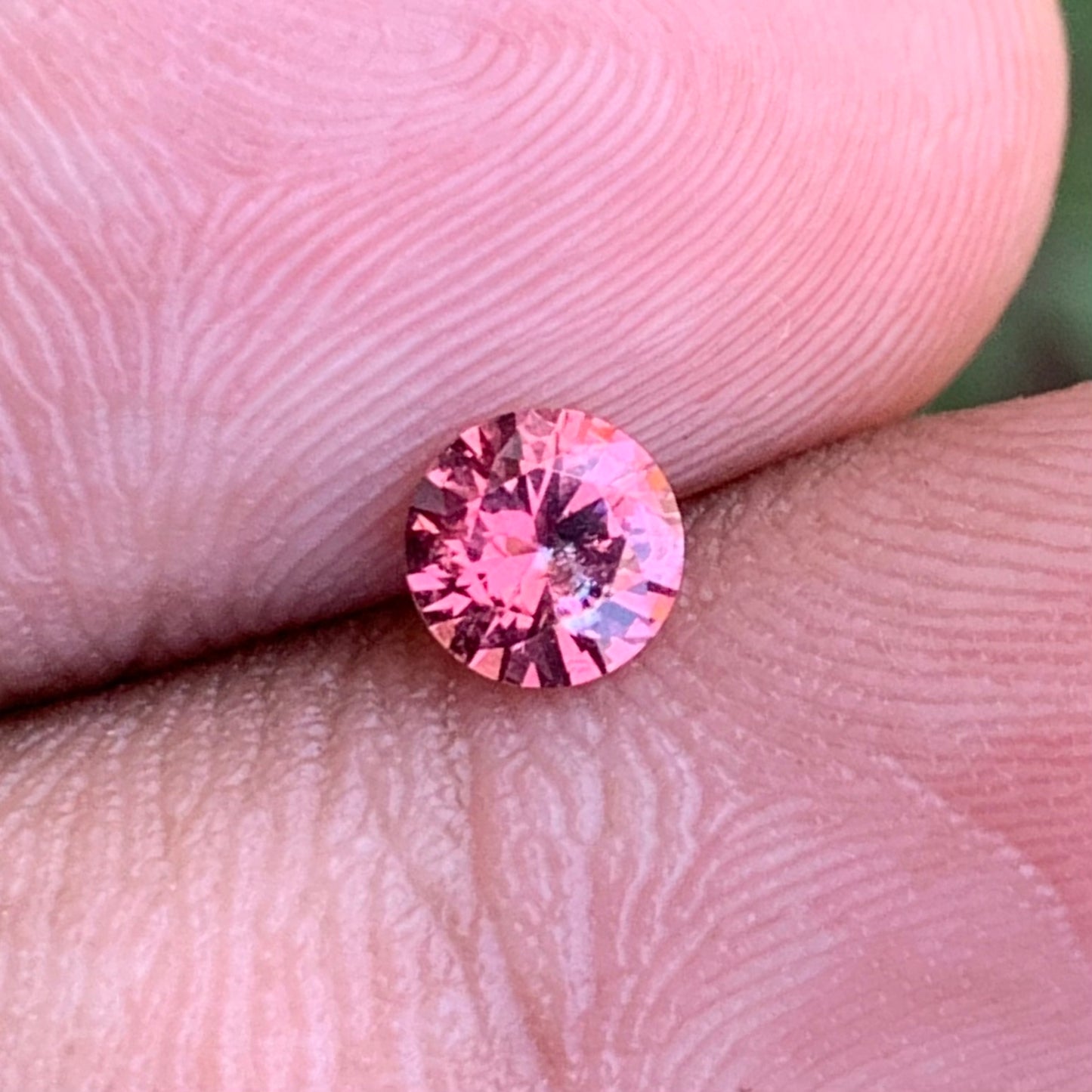 Pink Sapphire Round Cut 4.5 mm / 0.38 Ct Natural Loose Gemstone For Jewelry Making 💎✨