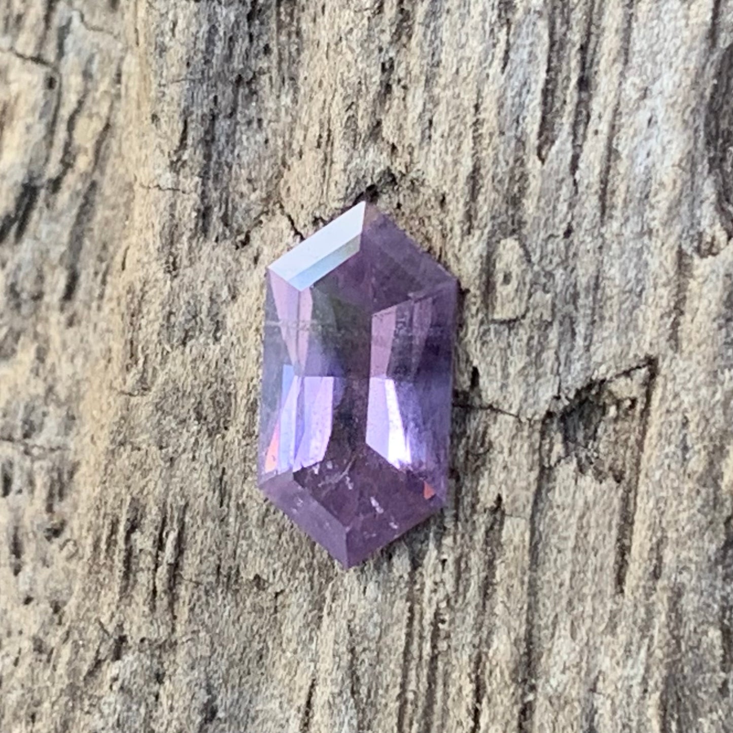 Purple Spinel Elongated Hexagon 0.83 Ct Natural Loose Gemstone For Jewelry Making 💎✨