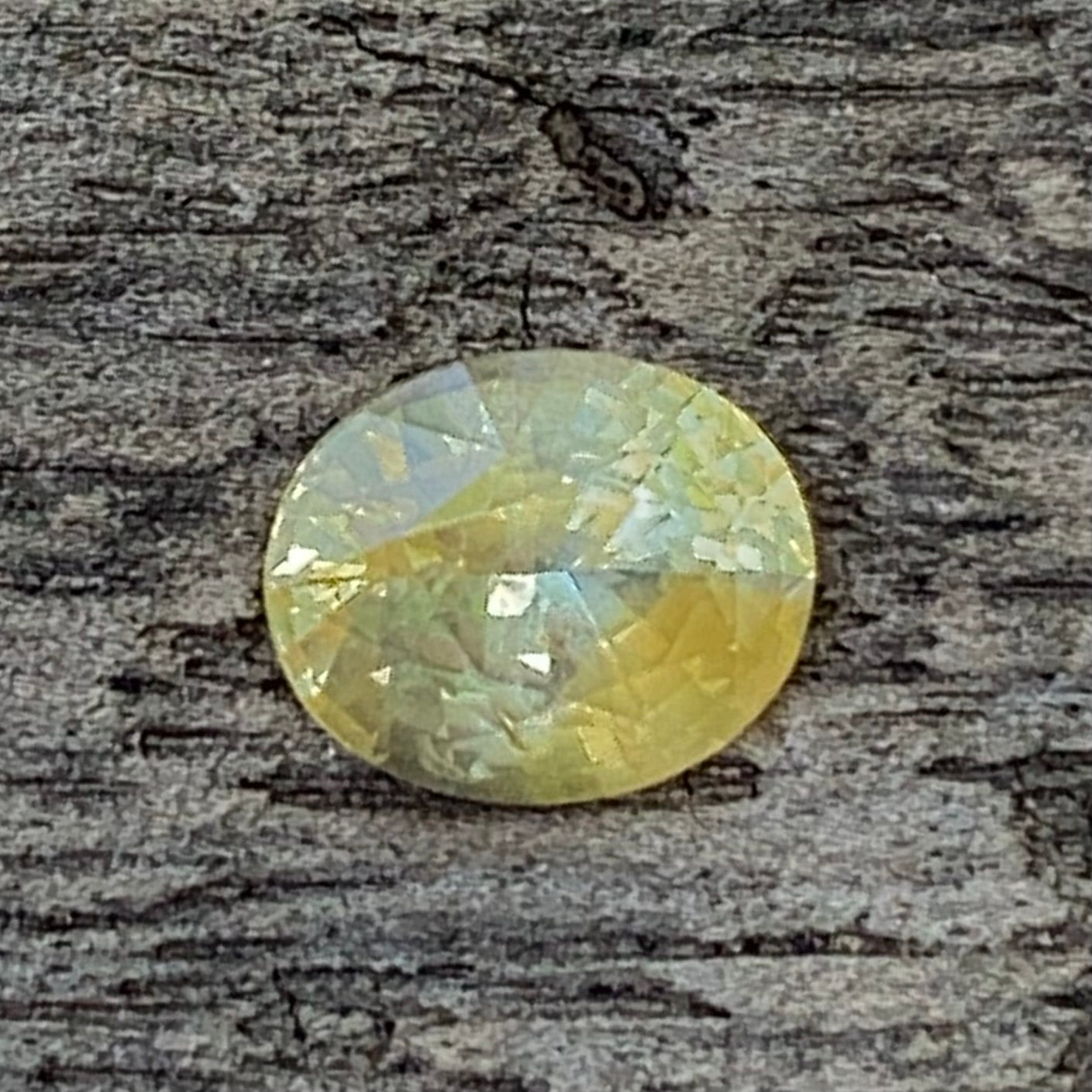 Yellow Sapphire Oval 1.32 Ct Natural Loose Gemstone For Jewelry Making 💎✨