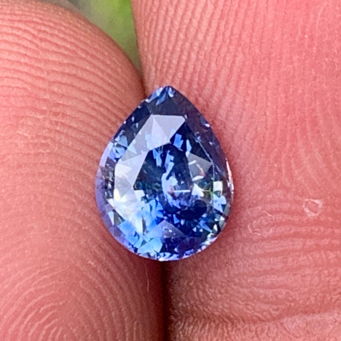 Blue & Yellow Bicolor Sapphire Pear 1.53 Ct Natural Loose Gemstone For Jewelry Making 💎✨