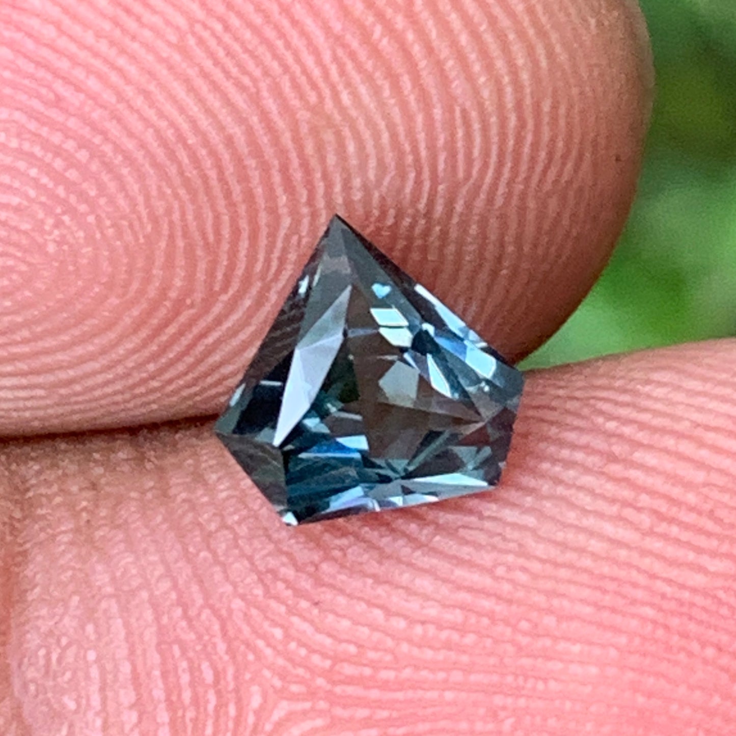 Teal Blue Spinel Diamond Cut 1.36 Ct Natural Loose Gemstone For Jewelry Making 💎✨