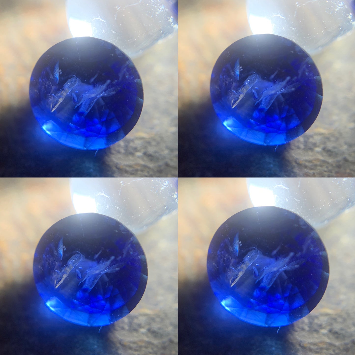 Blue Sapphire 5.1 mm Round 0.65 Ct Heated Only Natural Loose Gemstone For Jewelry Making 💎✨