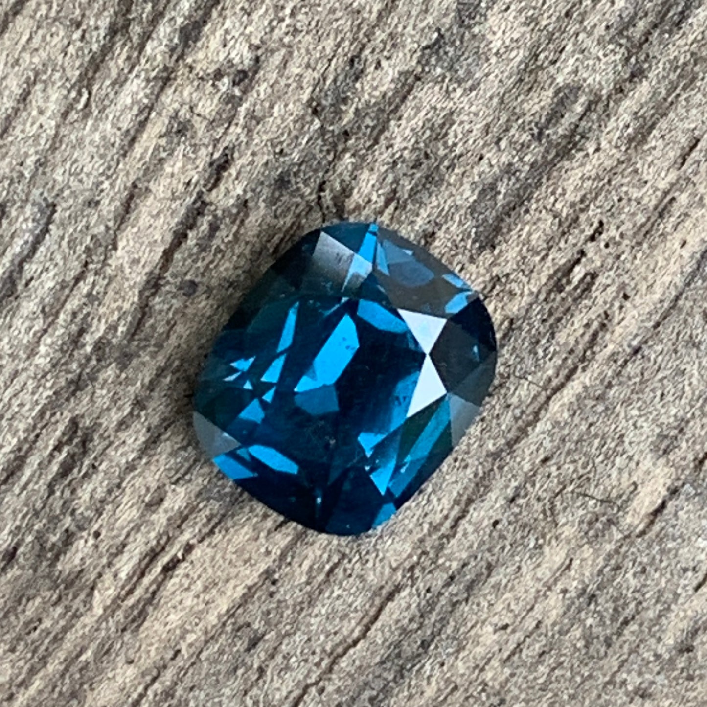 Teal Blue Spinel Rectangular Cushion 1.20 Ct Loose Gemstone For Contemporary Jewelry 💎✨